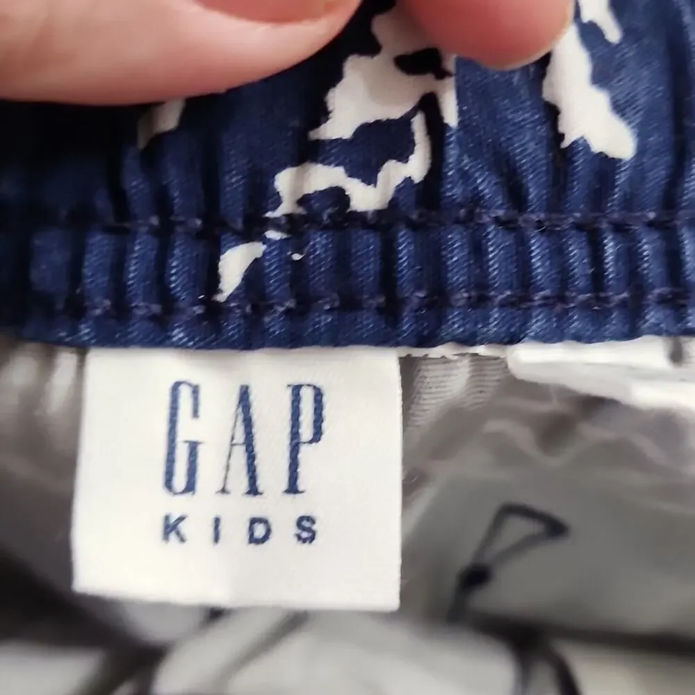 Gap Kids Tropical Print Cotton Shorts, NWT, S